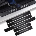 Car Door Sill Protector Strips – Anti-Scratch Carbon Fiber Door Guards