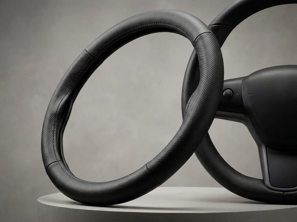 Premium Anti-Slip Steering Wheel Cover – Comfortable Grip & Stylish Car Interior