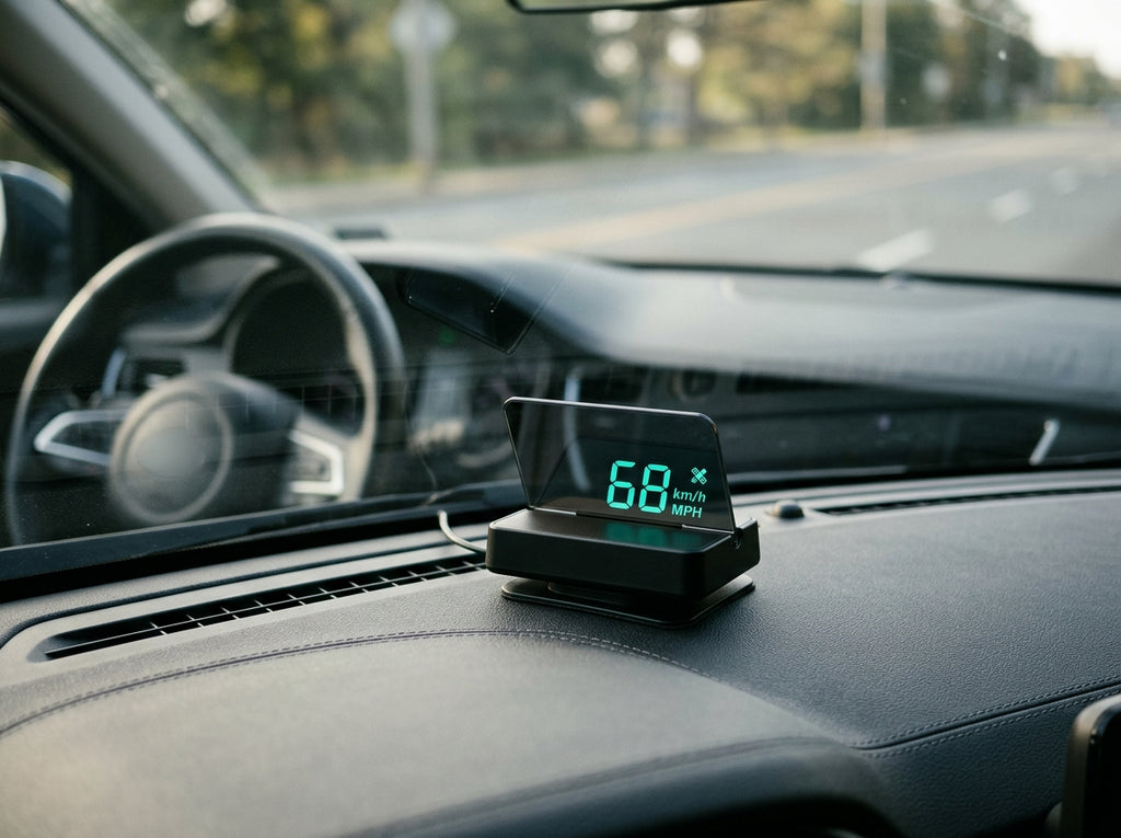 Digital Car HUD Speedometer  GPS Speed Display for Dashboard