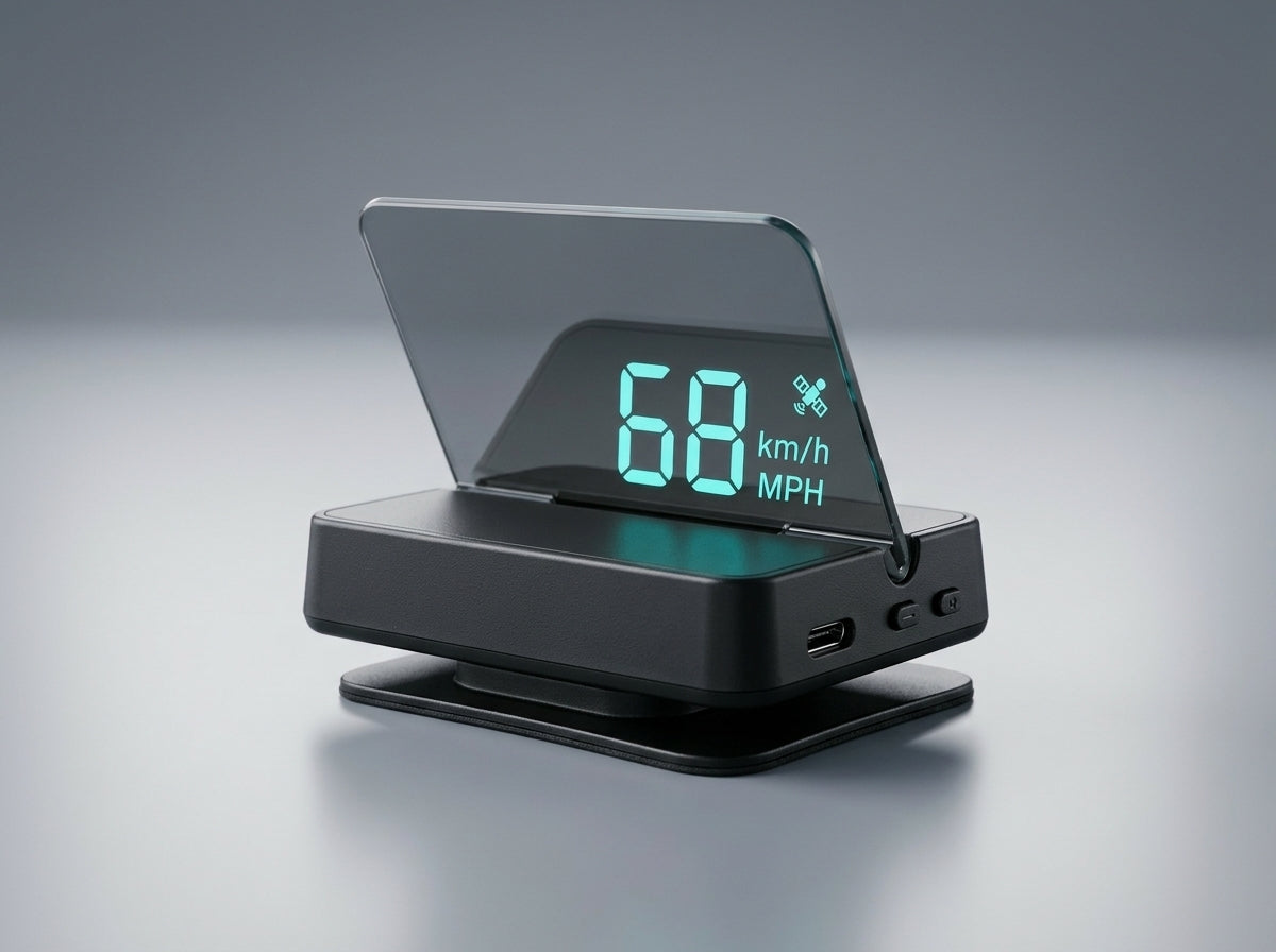 Digital Car HUD Speedometer  GPS Speed Display for Dashboard