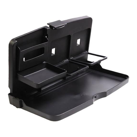 Foldable Car Backseat Tray Table – Portable Travel Tray with Cup Holder