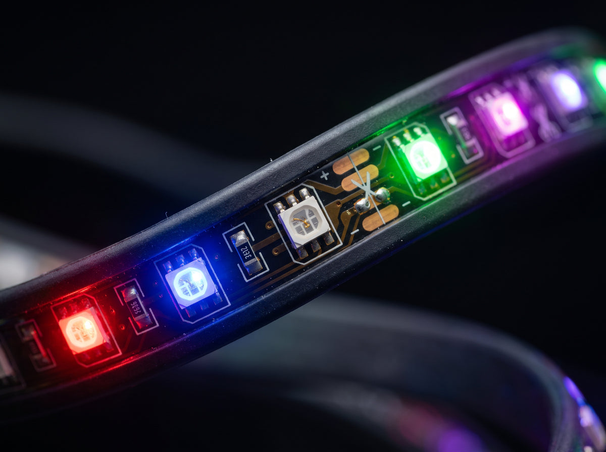 RGB Car Interior Ambient LED Lights Kit with Multicolor Lighting