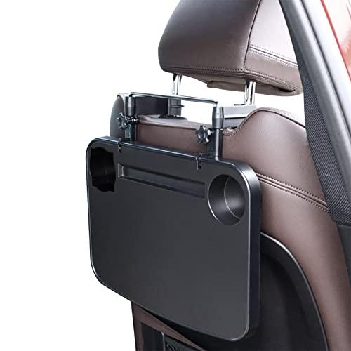 Foldable Car Backseat Tray Table – Portable Travel Tray with Cup Holder